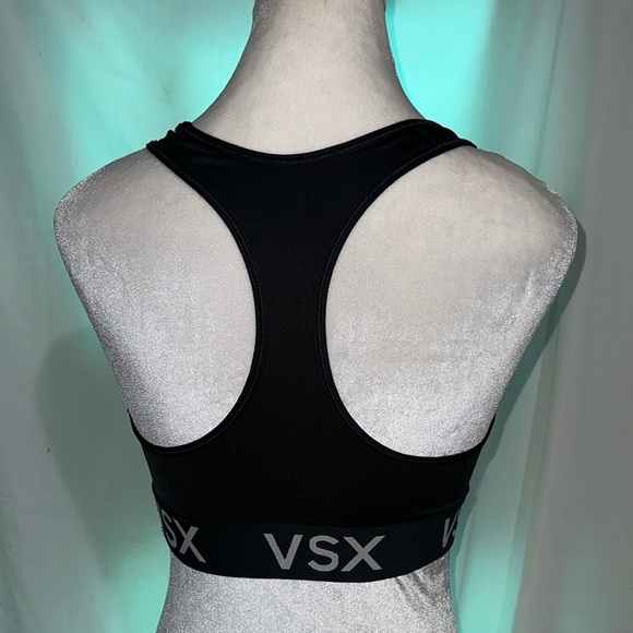 VSX Victoria's Secret Black & white Rock the Runway Sports Bra size medium - Picture 2 of 3